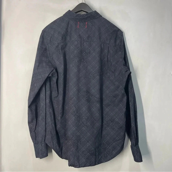 Vintage Red Dress Black Shirt Men size XL - Picture 2 of 9